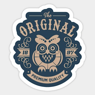 The Original Owl Sticker